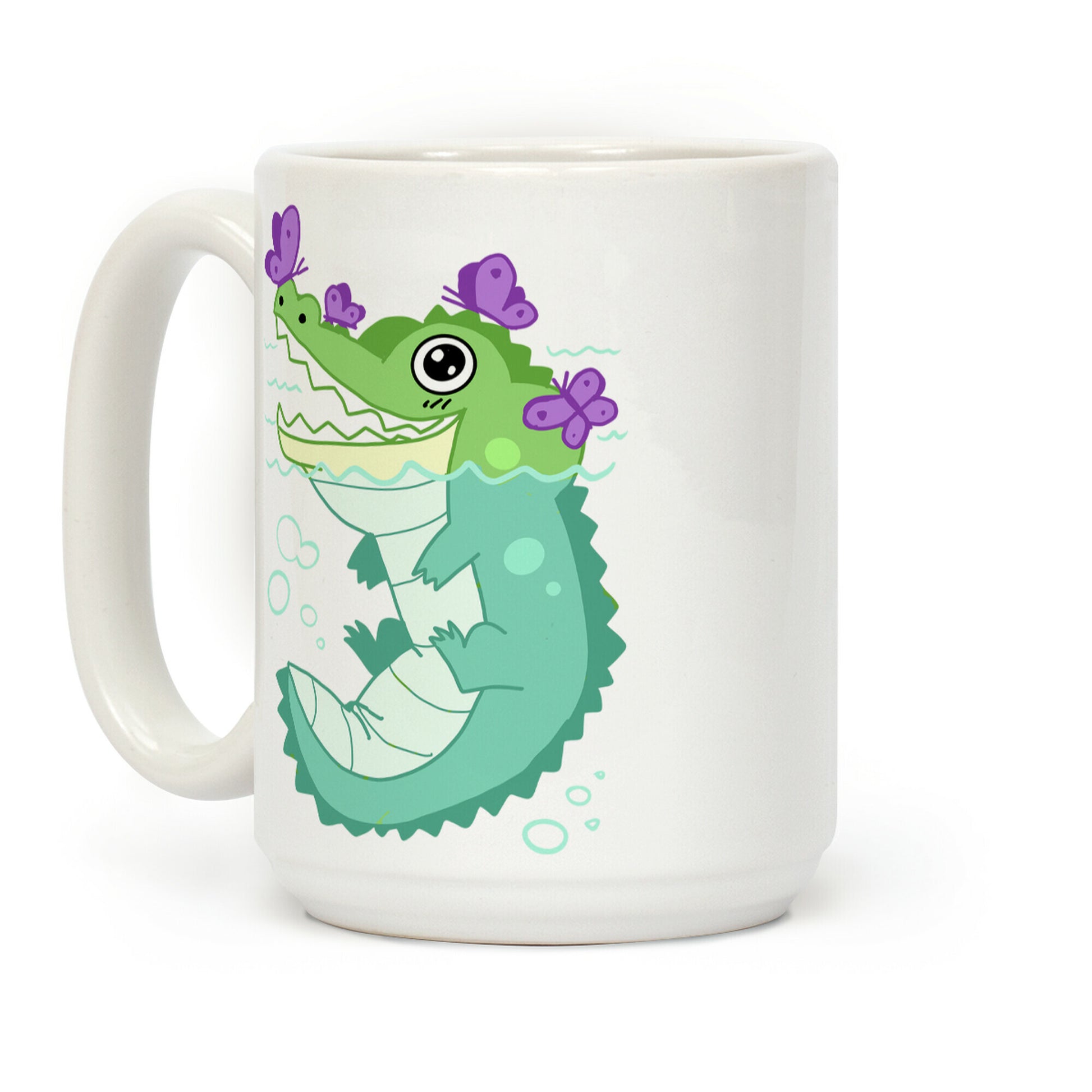 Butterfly Gator Coffee Mug