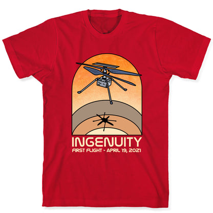 Ingenuity First Flight Date T-Shirt