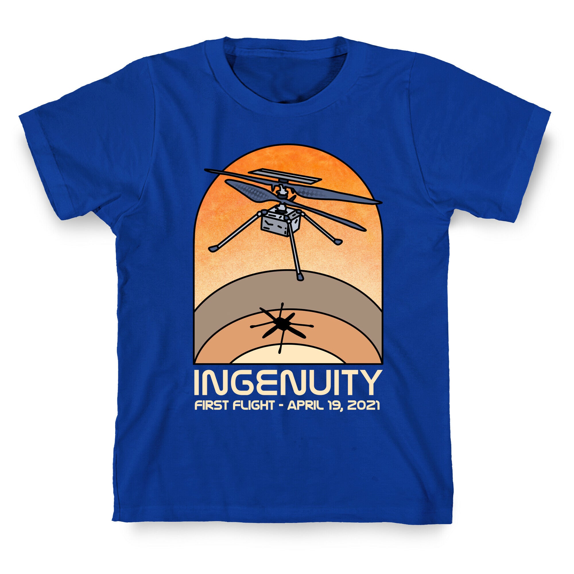 Ingenuity First Flight Date T-Shirt