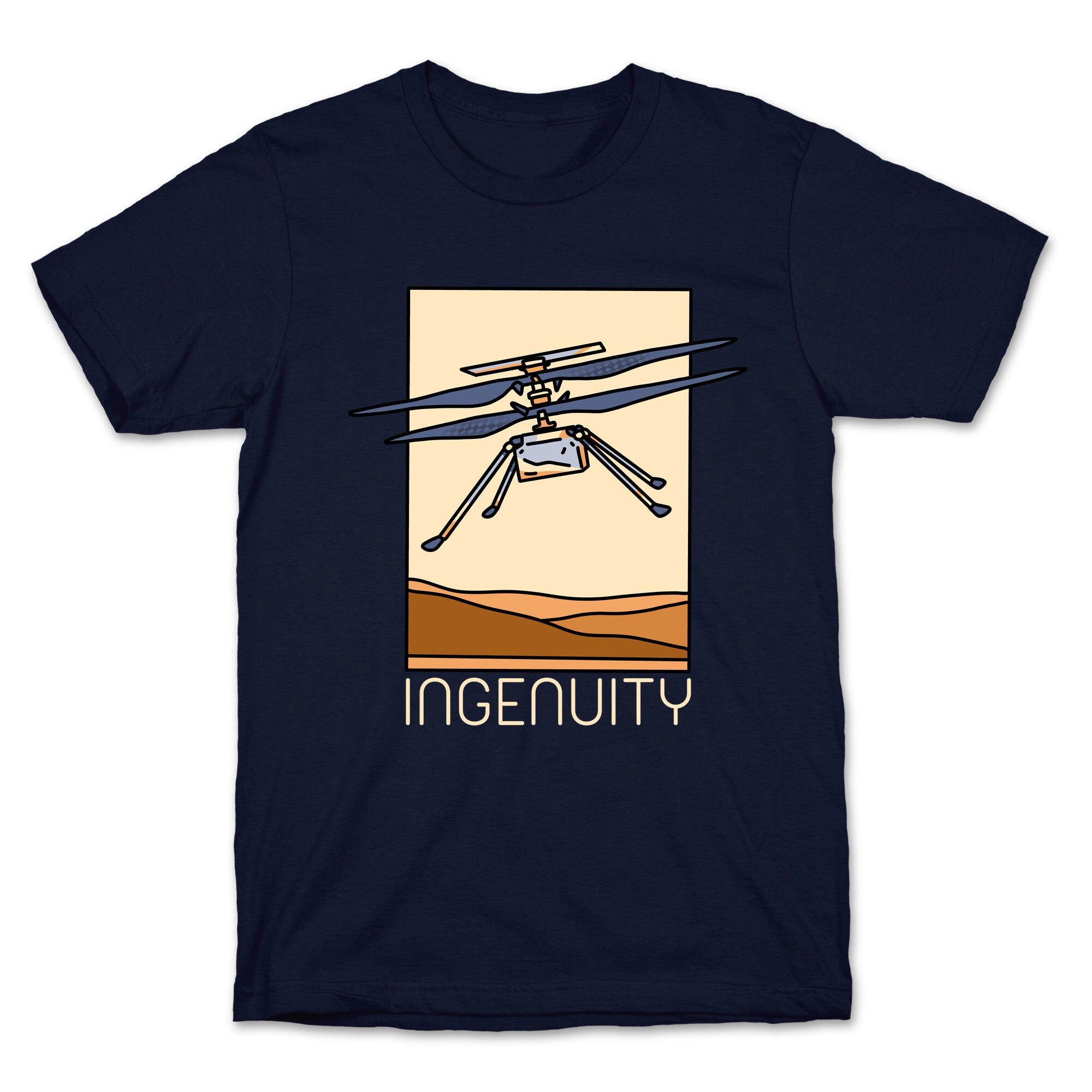 Ingenuity Mars Helicopter T-Shirt