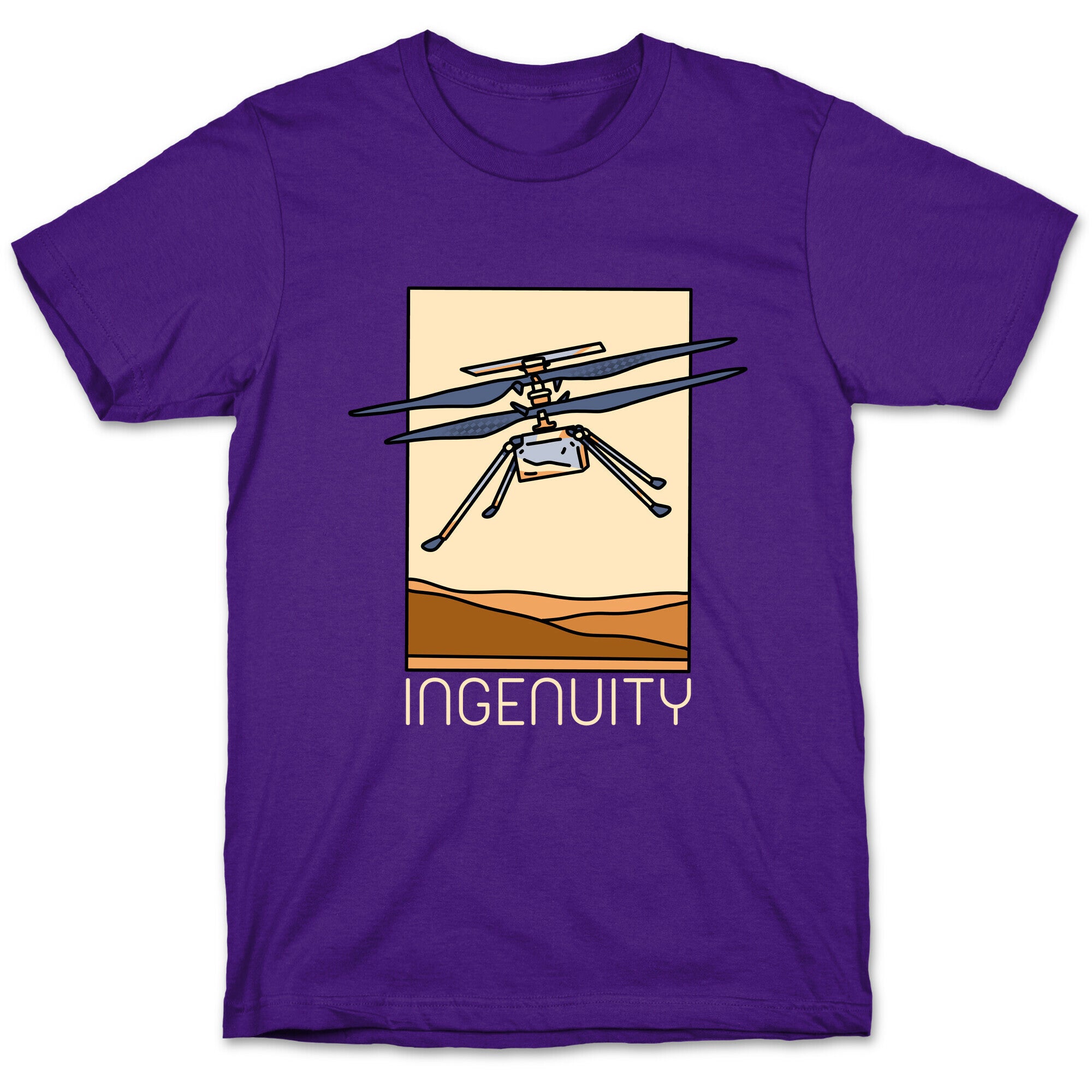 Ingenuity Mars Helicopter T-Shirt
