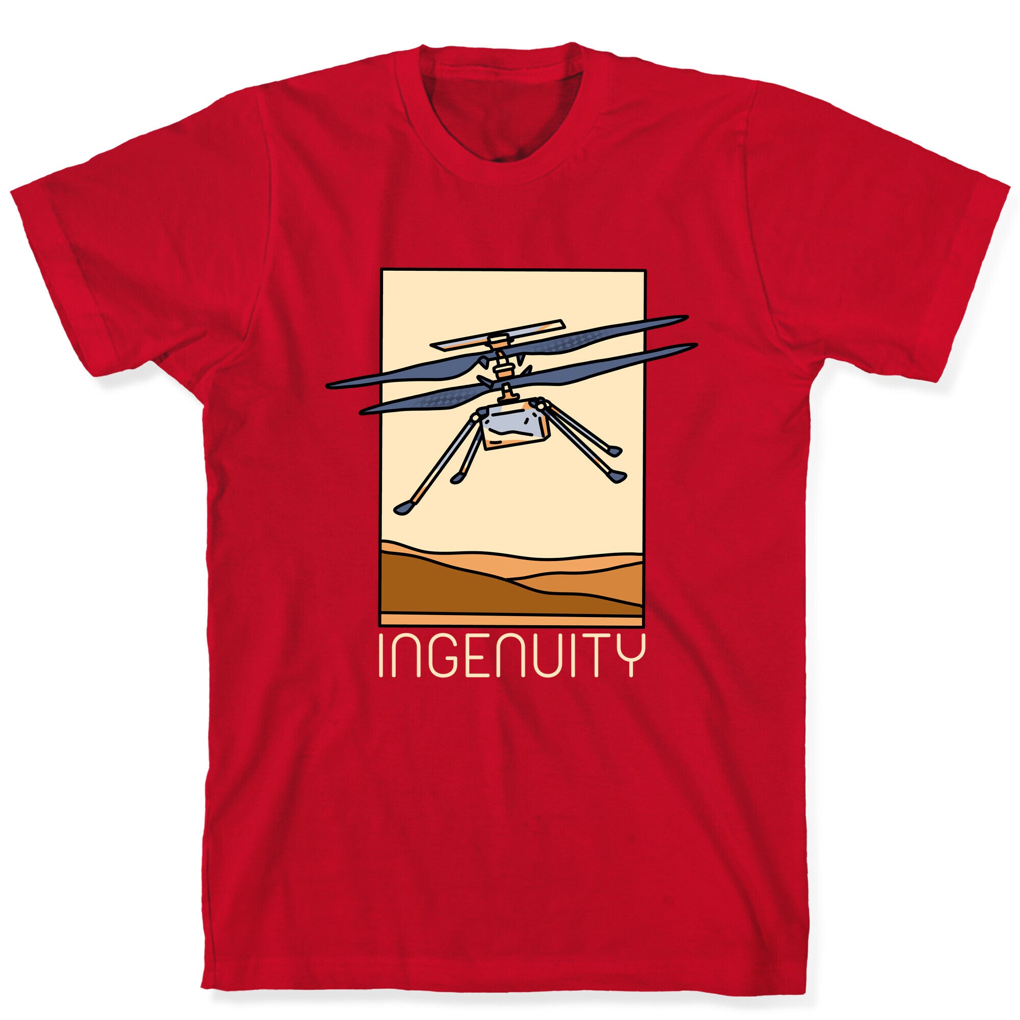Ingenuity Mars Helicopter T-Shirt