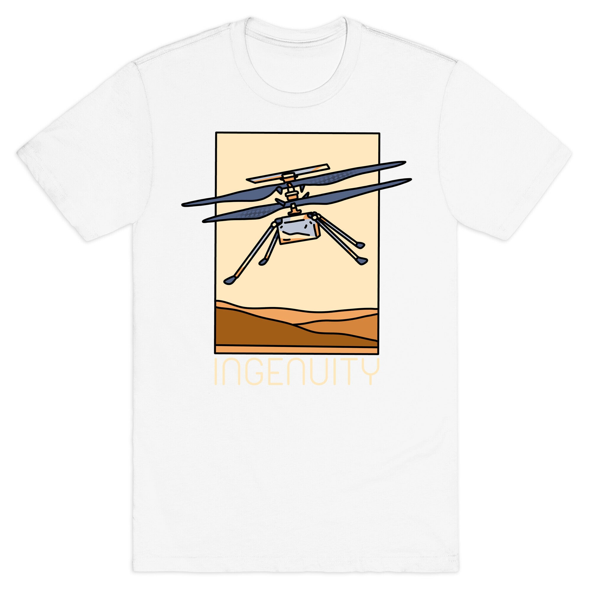Ingenuity Mars Helicopter T-Shirt