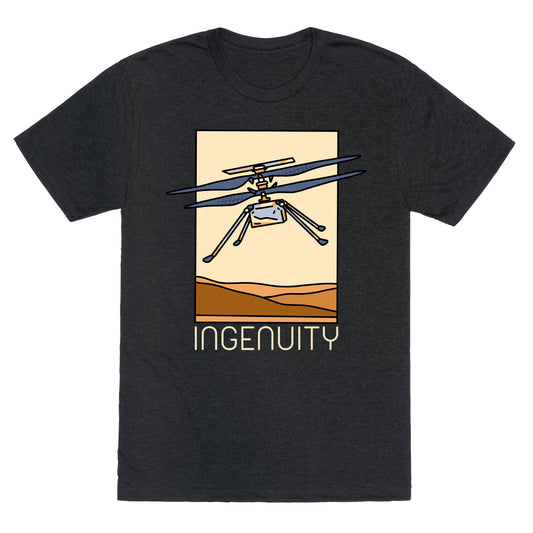 Ingenuity Mars Helicopter Unisex Triblend Tee