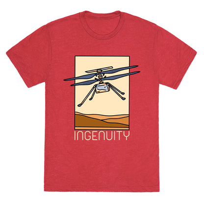 Ingenuity Mars Helicopter Unisex Triblend Tee