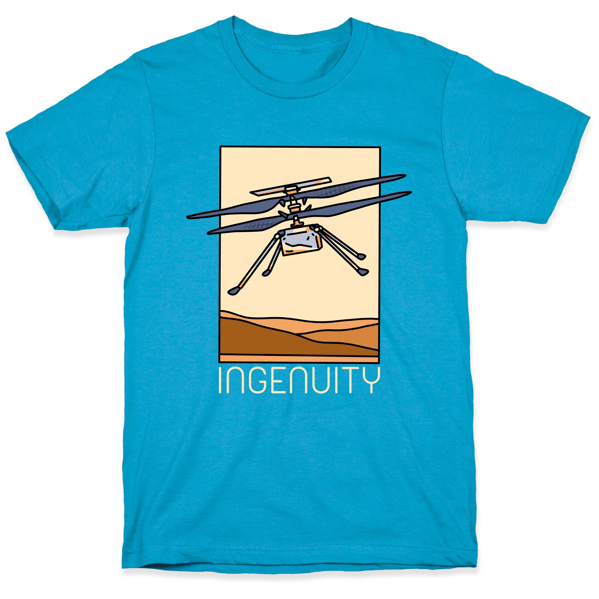 Ingenuity Mars Helicopter Unisex Triblend Tee