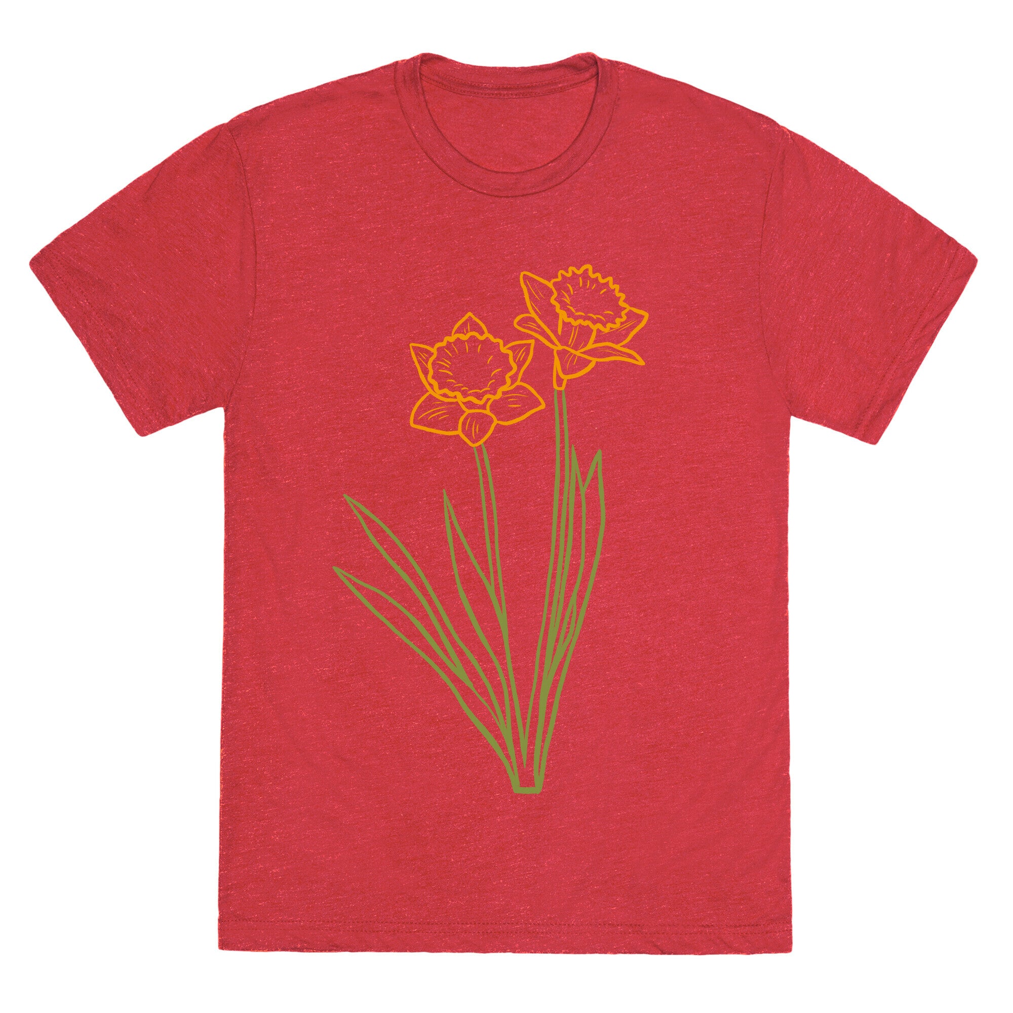 Simple Daffodils Unisex Triblend Tee