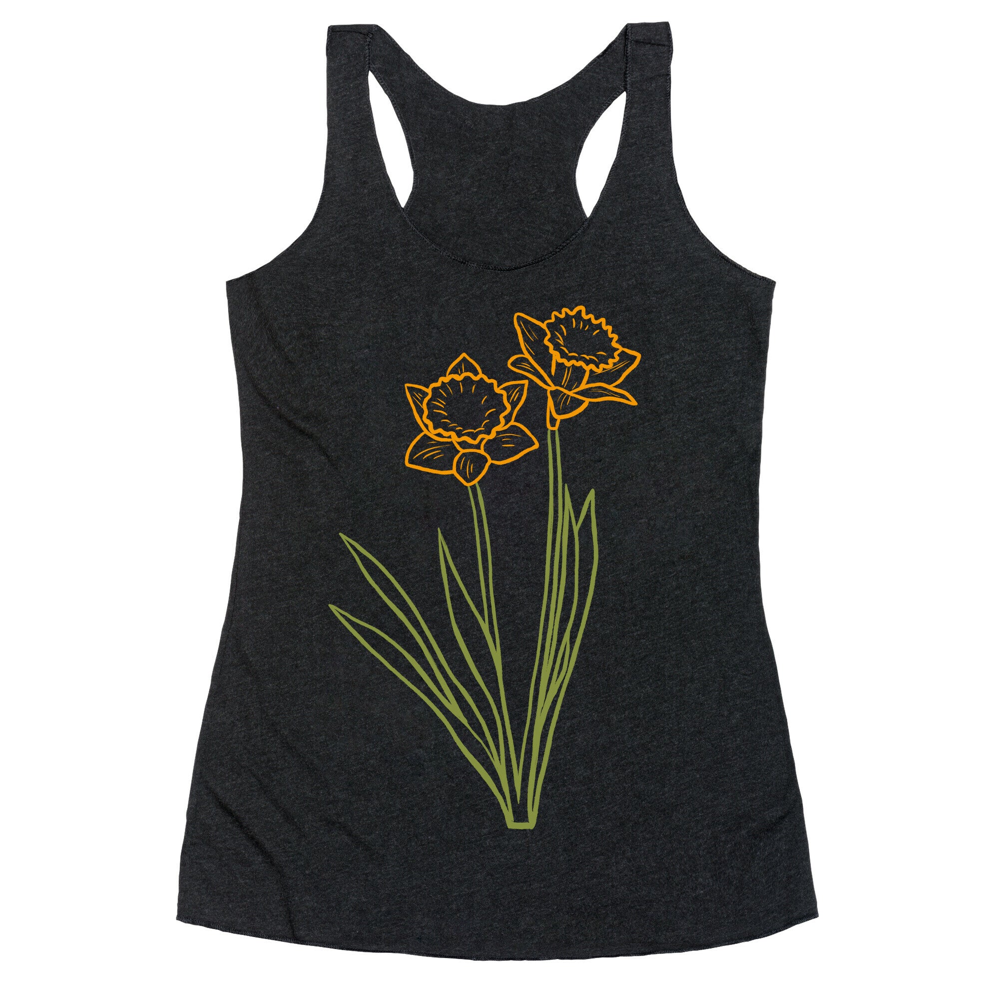 Simple Daffodils Racerback Tank