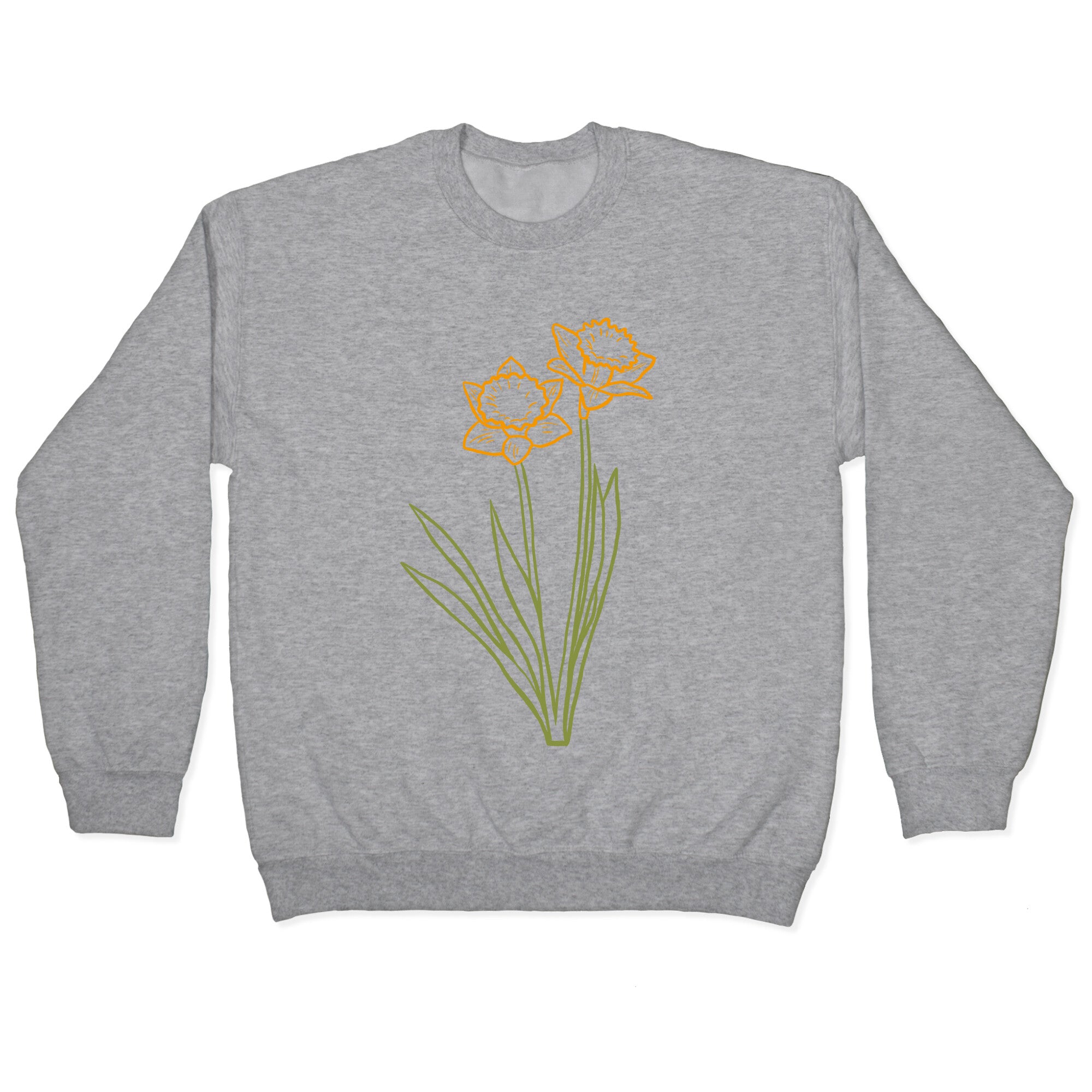 Simple Daffodils Crewneck Sweatshirt