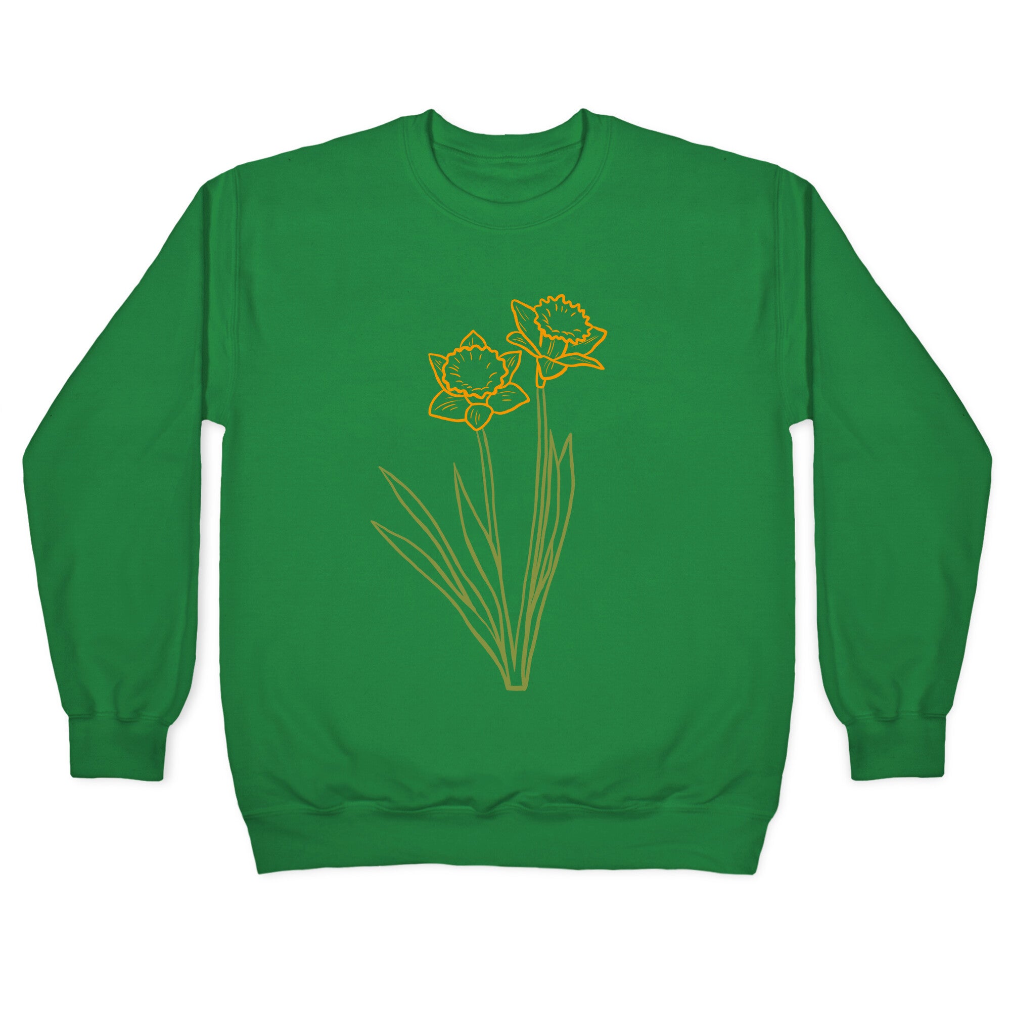 Simple Daffodils Crewneck Sweatshirt