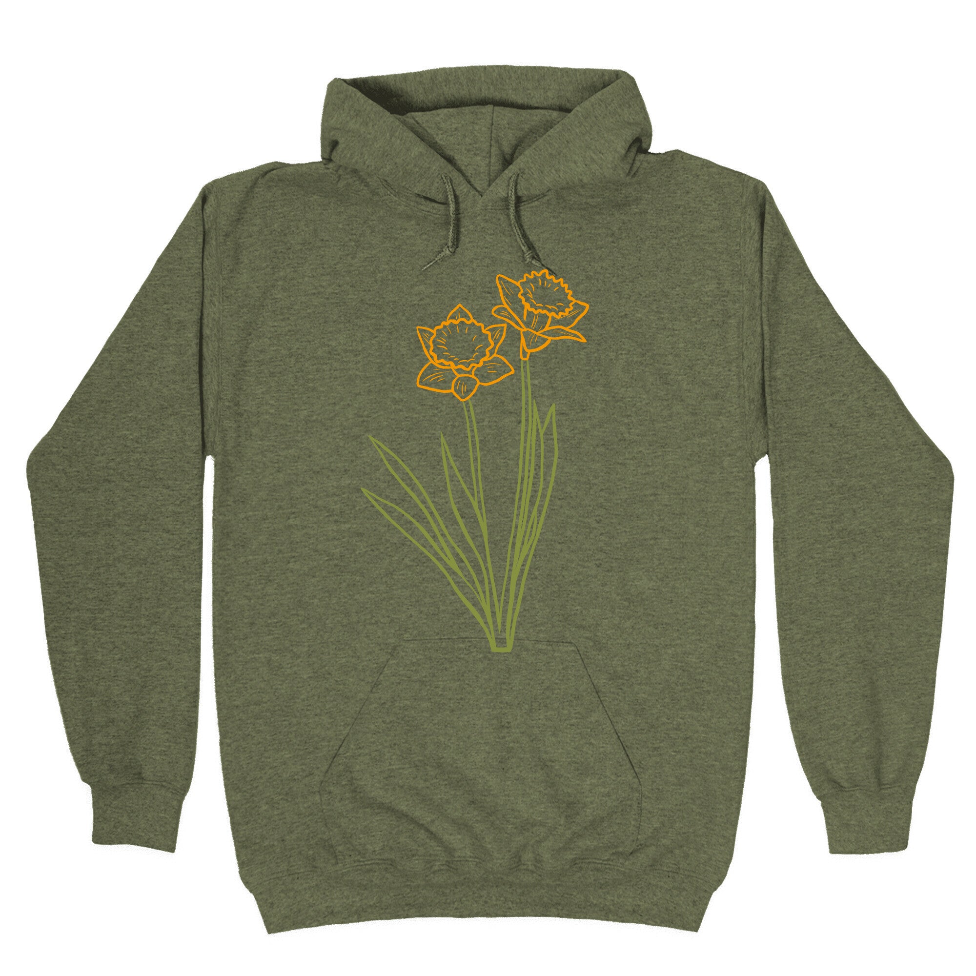 Simple Daffodils Hoodie