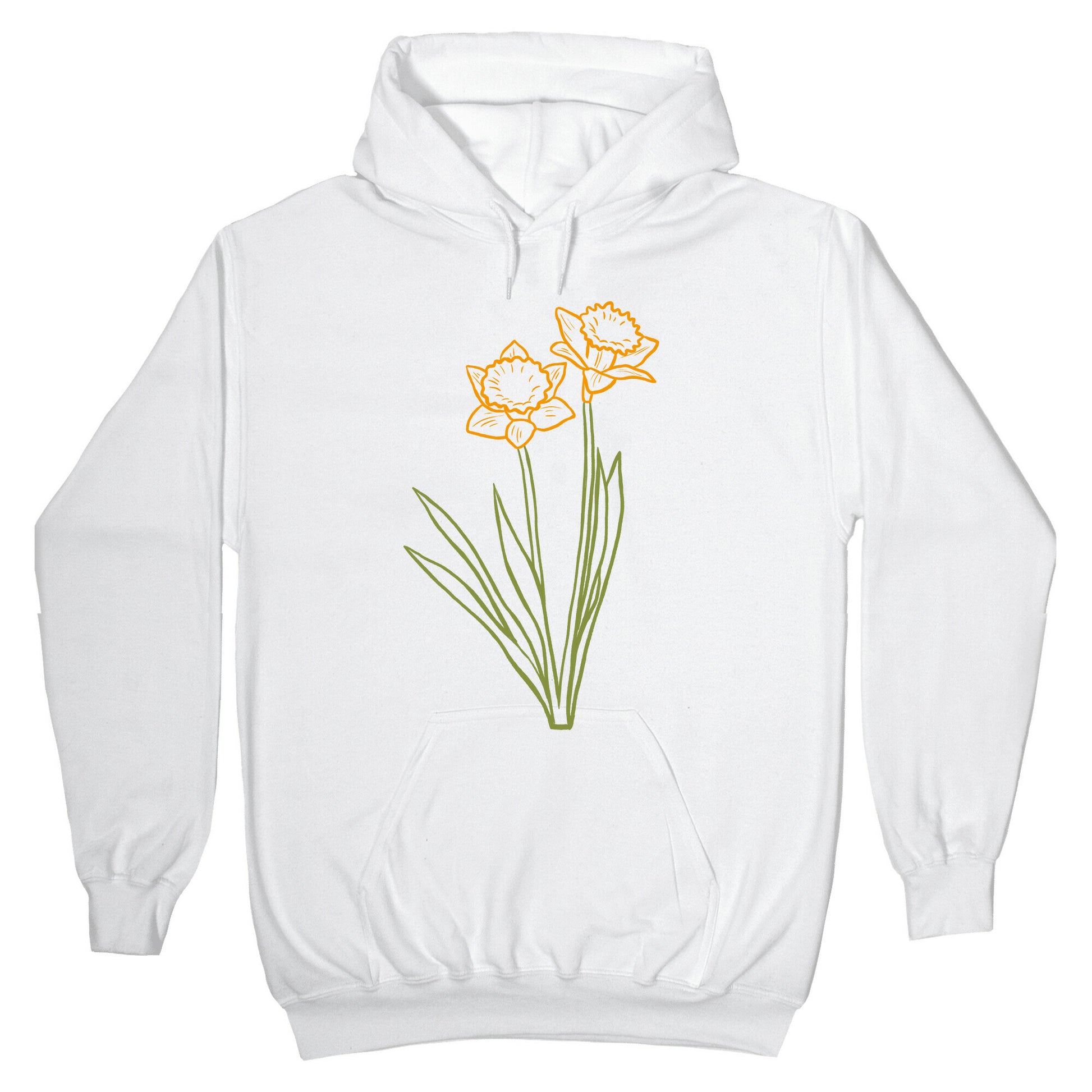 Simple Daffodils Hoodie