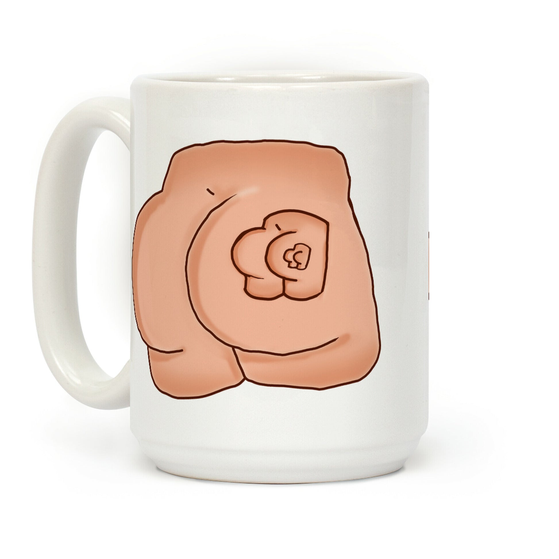 Butt Tattoo Coffee Mug