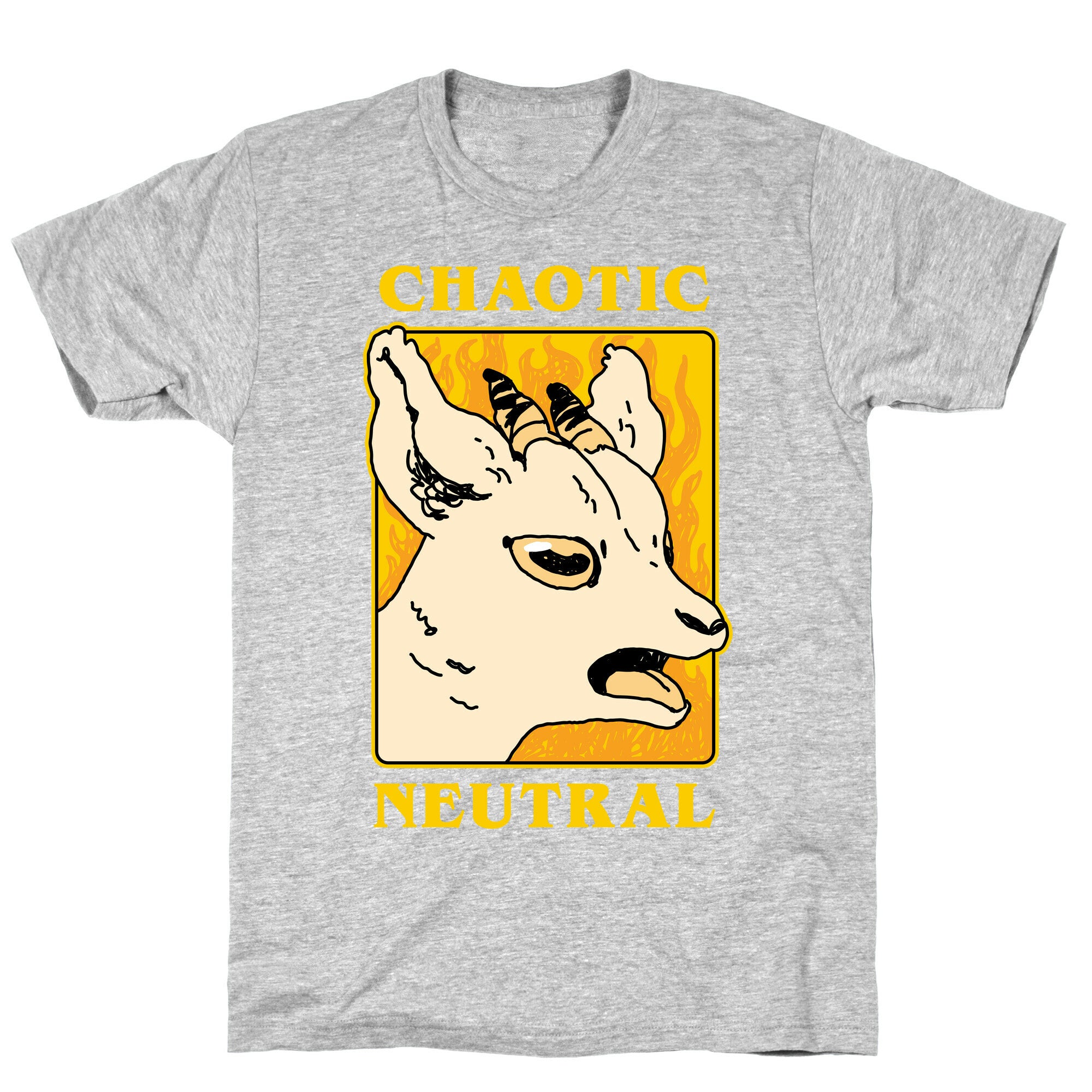 Chaotic Neutral Goat T-Shirt
