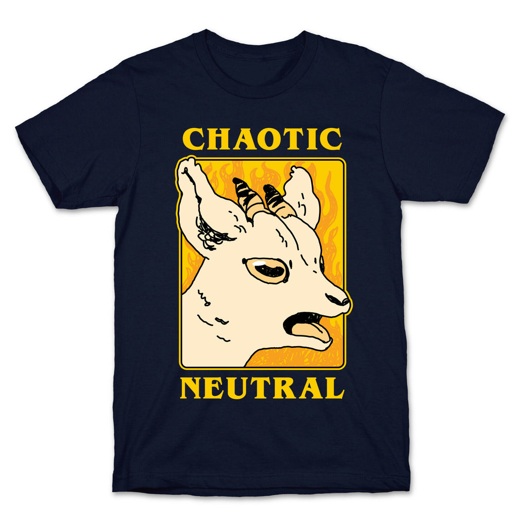 Chaotic Neutral Goat T-Shirt
