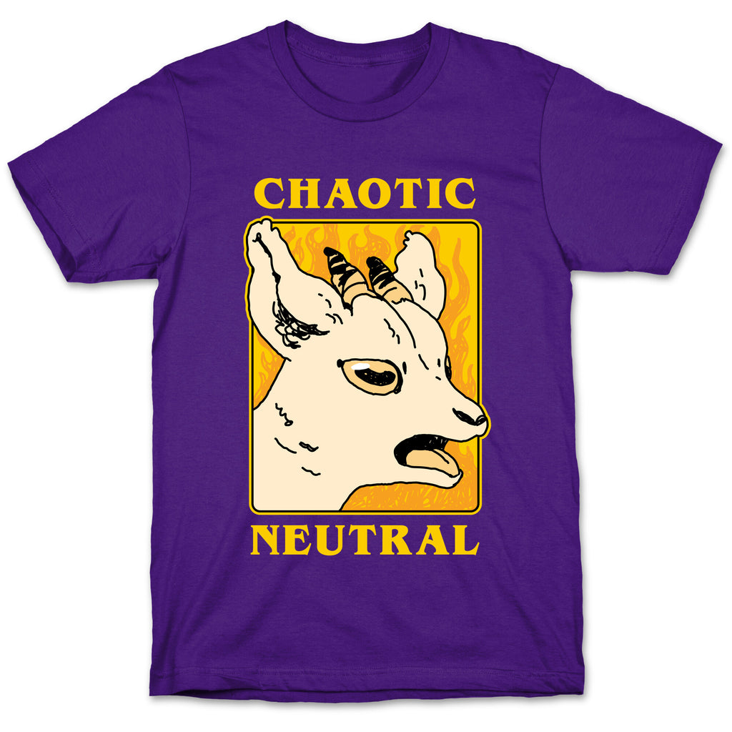 Chaotic Neutral Goat T-Shirt