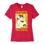 Chaotic Neutral Goat Women's Cotton Tee