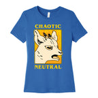 Chaotic Neutral Goat Women's Cotton Tee
