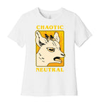 Chaotic Neutral Goat Women's Cotton Tee