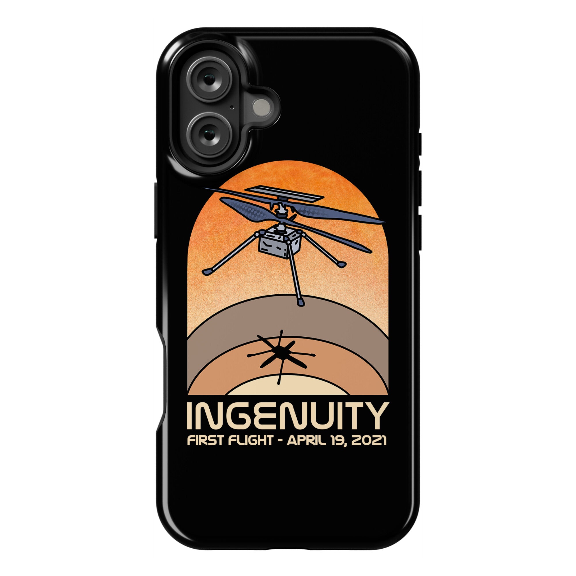 Ingenuity First Flight Date Phone Case