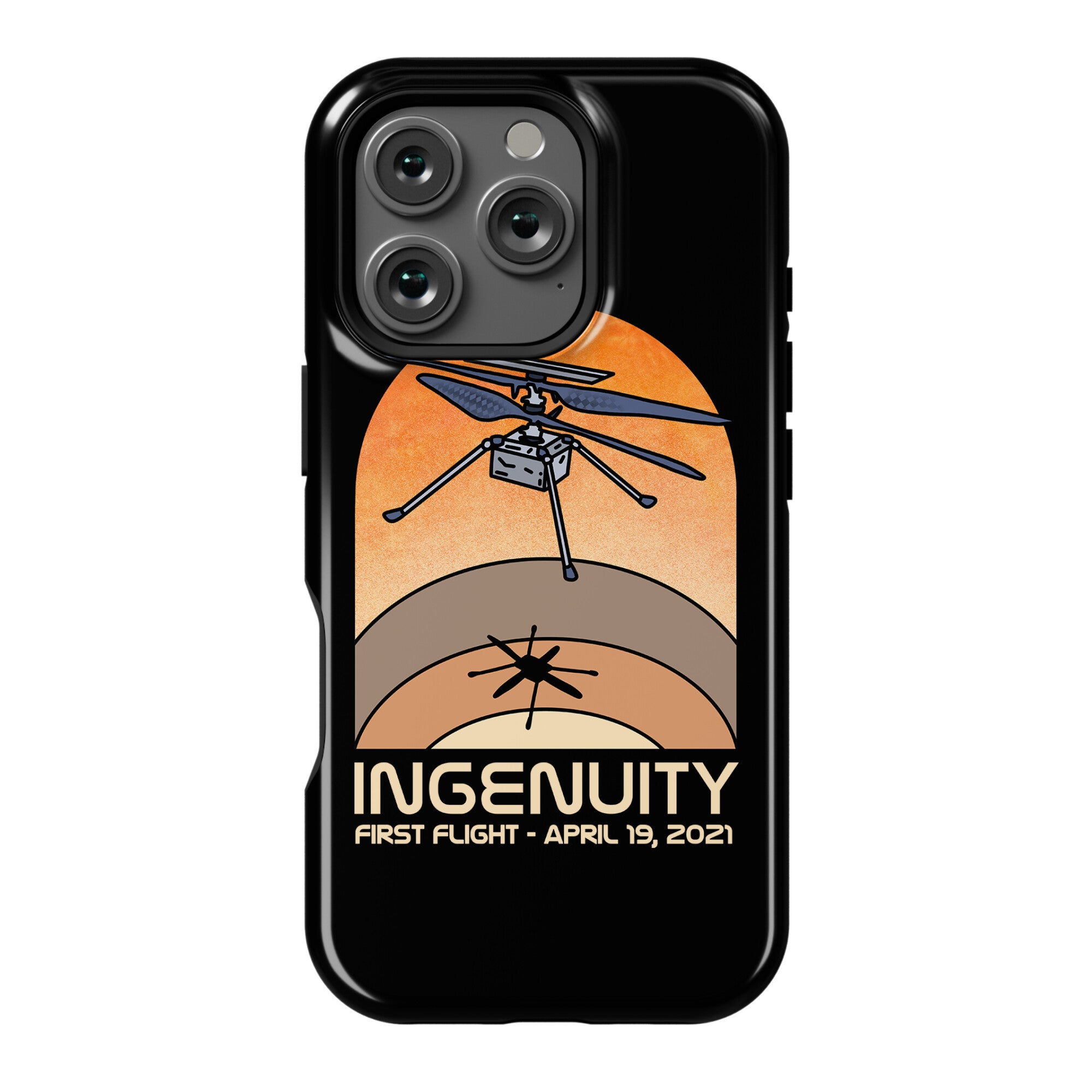 Ingenuity First Flight Date Phone Case
