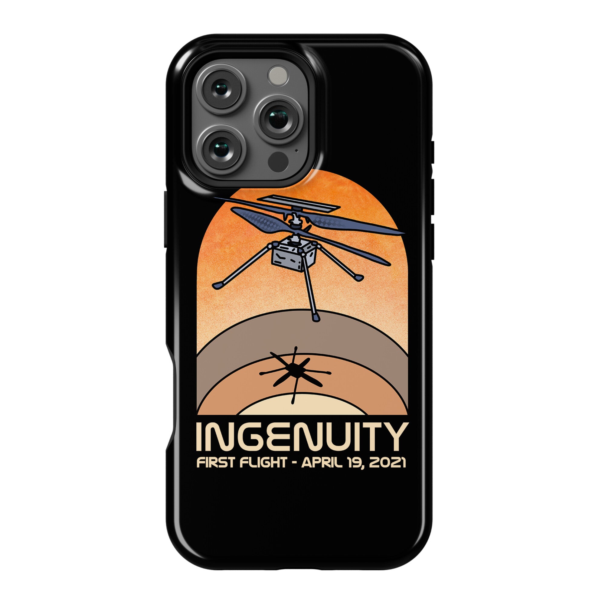 Ingenuity First Flight Date Phone Case