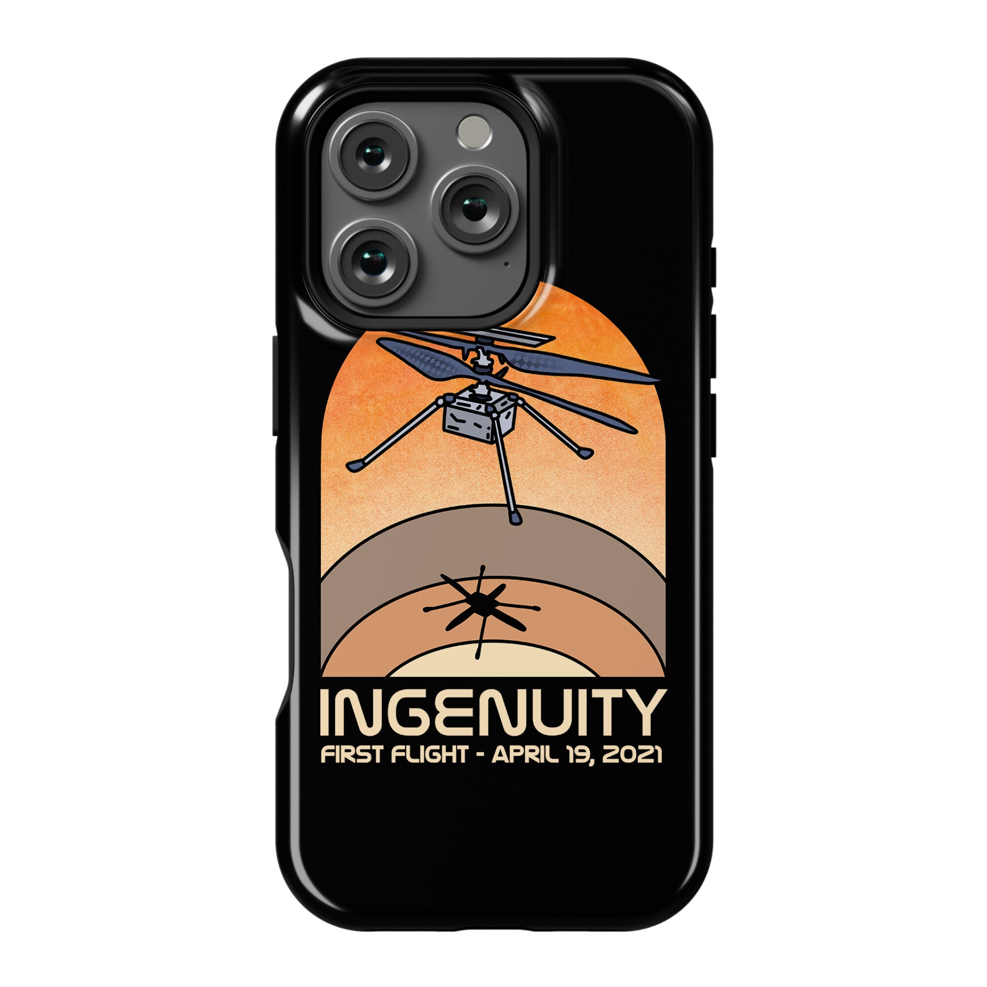 Ingenuity First Flight Date Phone Case