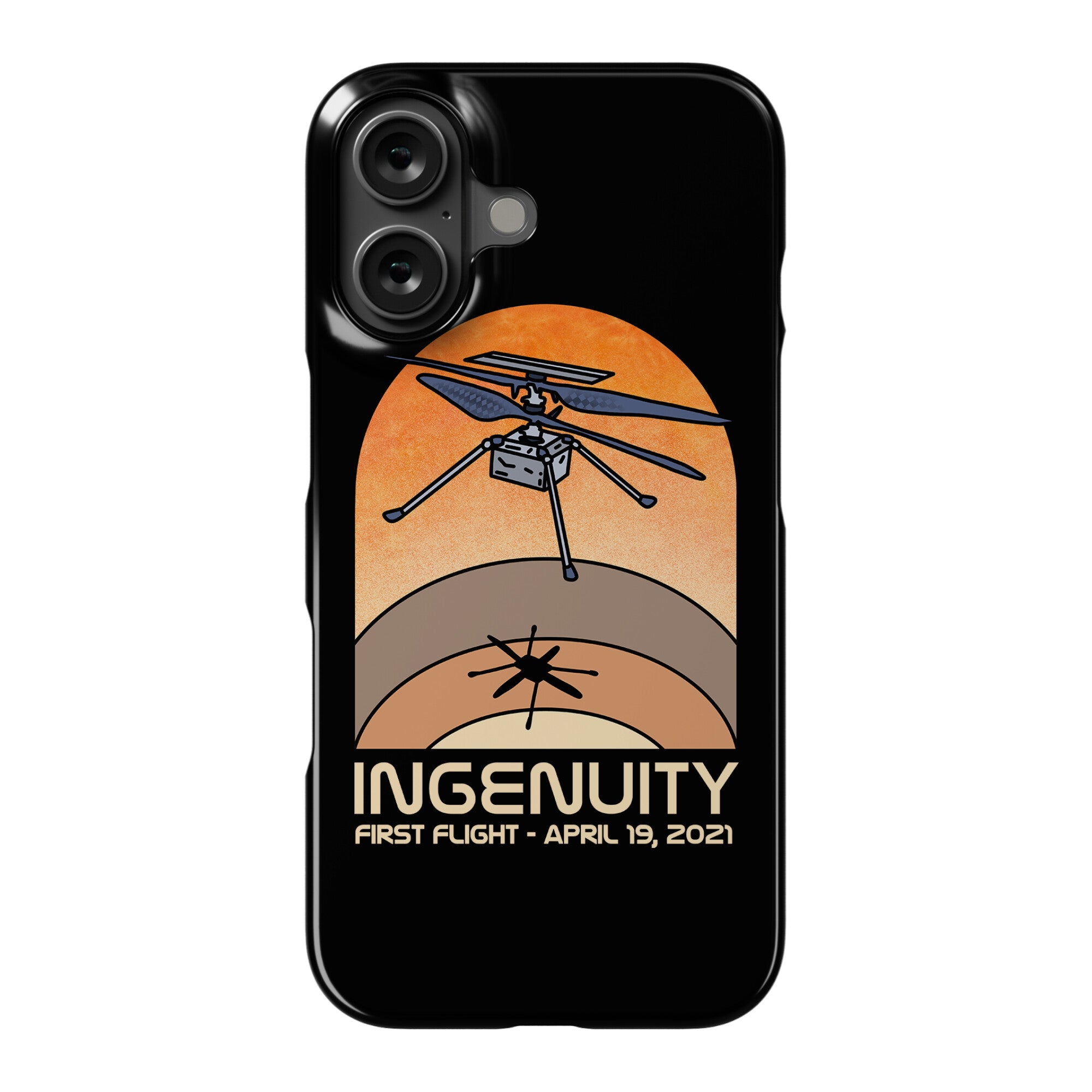 Ingenuity First Flight Date Phone Case