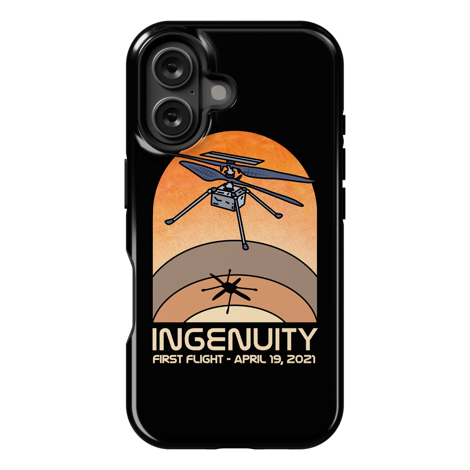 Ingenuity First Flight Date Phone Case