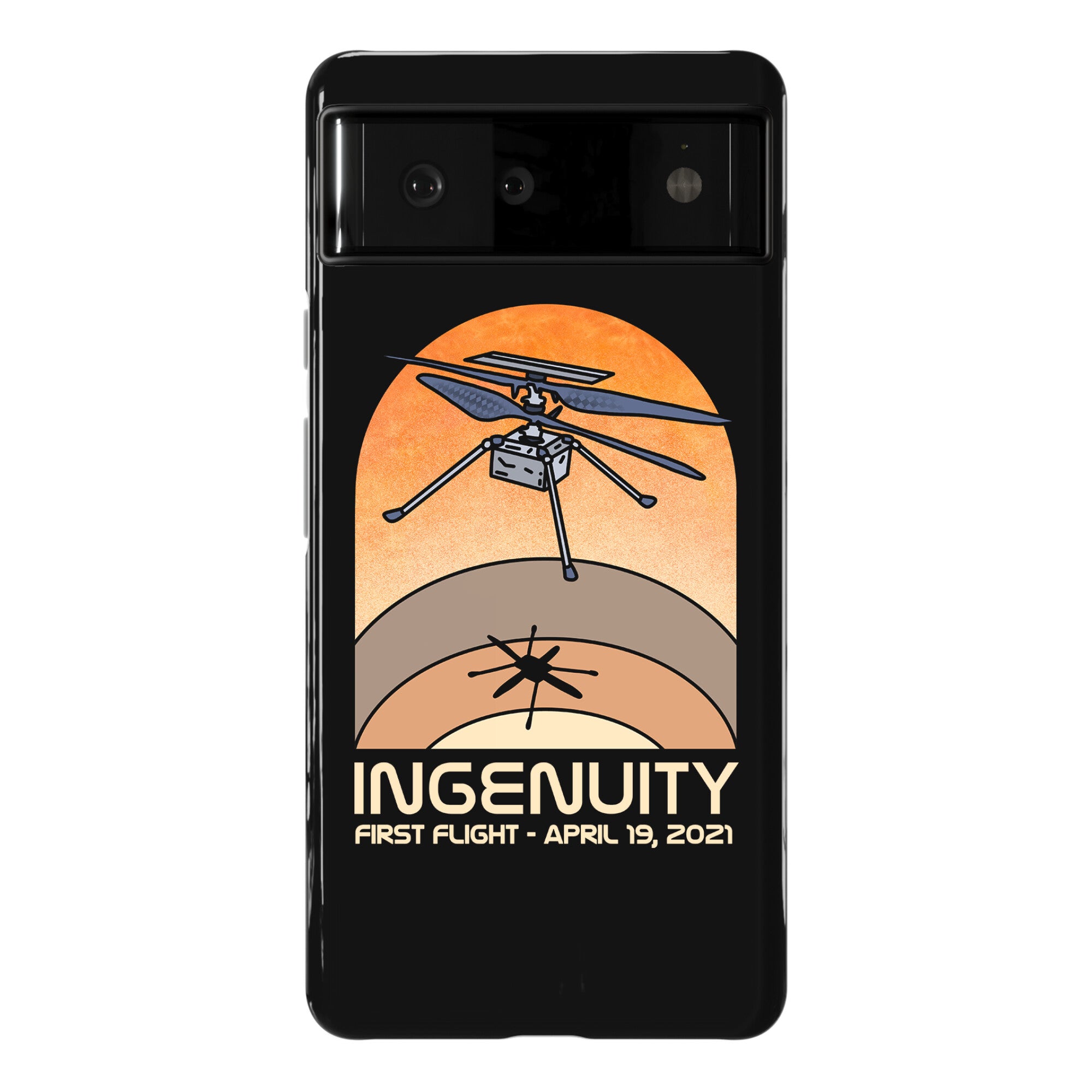 Ingenuity First Flight Date Phone Case