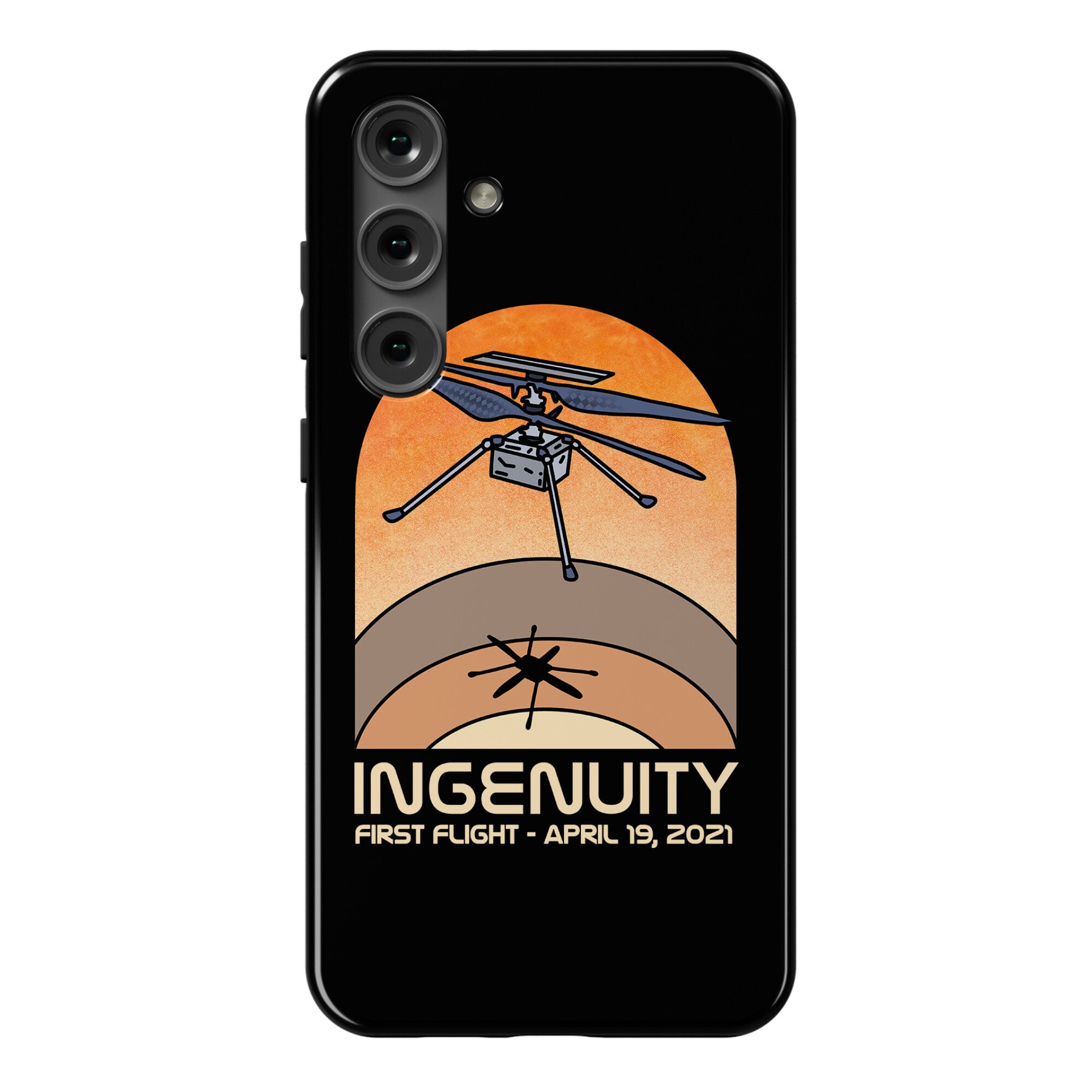 Ingenuity First Flight Date Phone Case