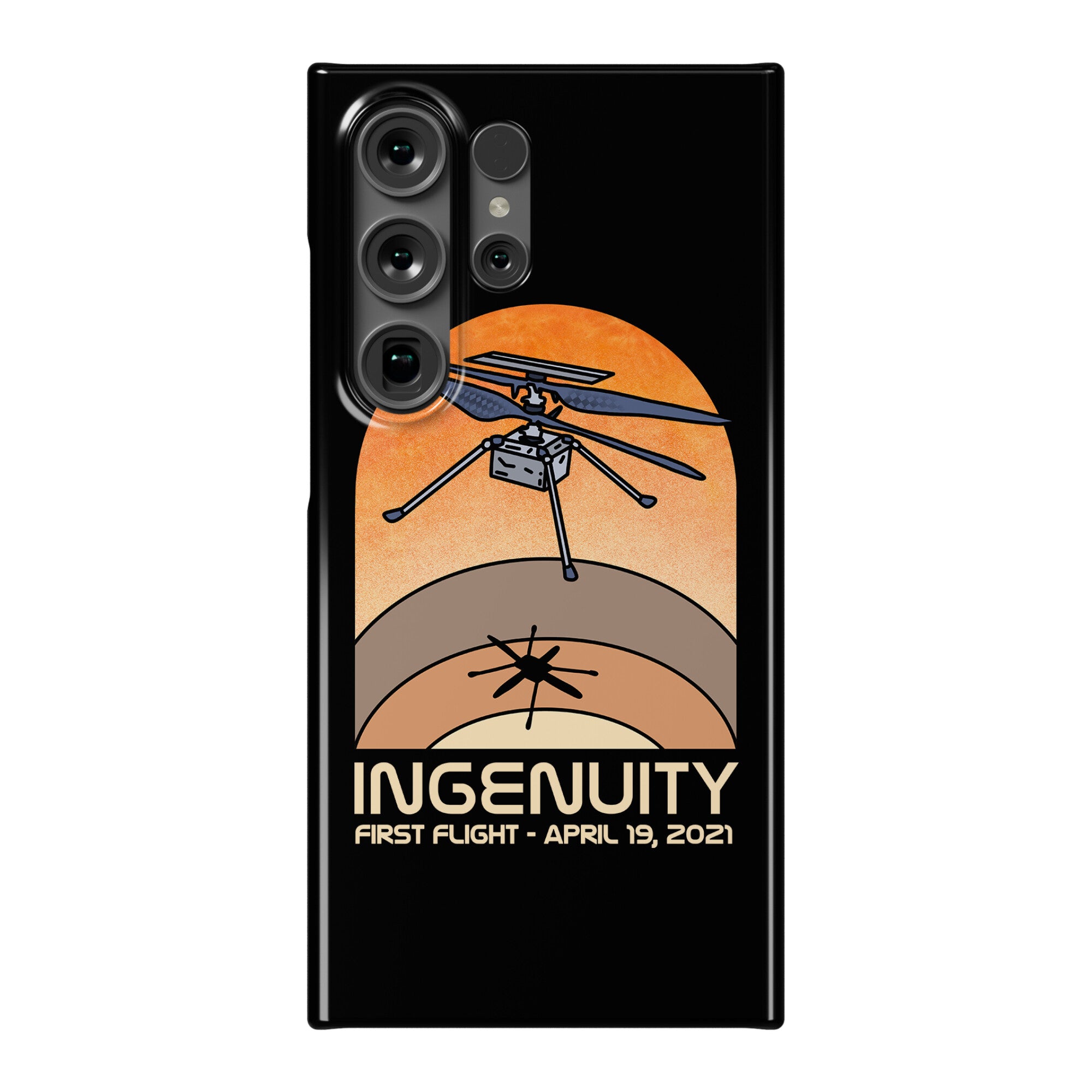 Ingenuity First Flight Date Phone Case