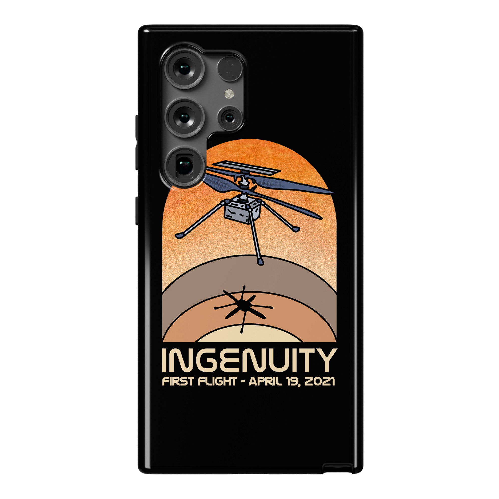 Ingenuity First Flight Date Phone Case