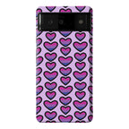 Bisexual Hearts Pattern Phone Case