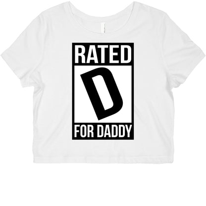 Rated D For DADDY Graphic Baby Tee