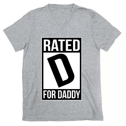 Rated D For DADDY V-Neck