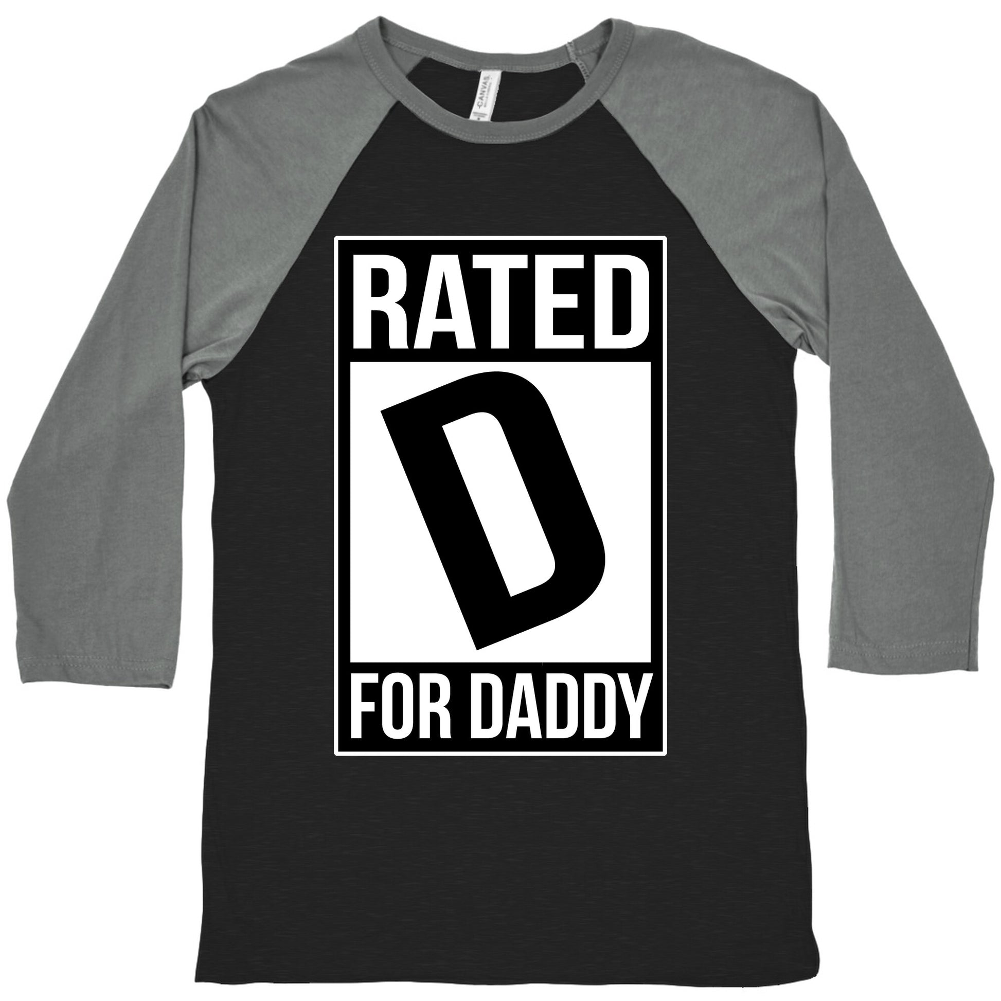 Rated D For DADDY Baseball Tee