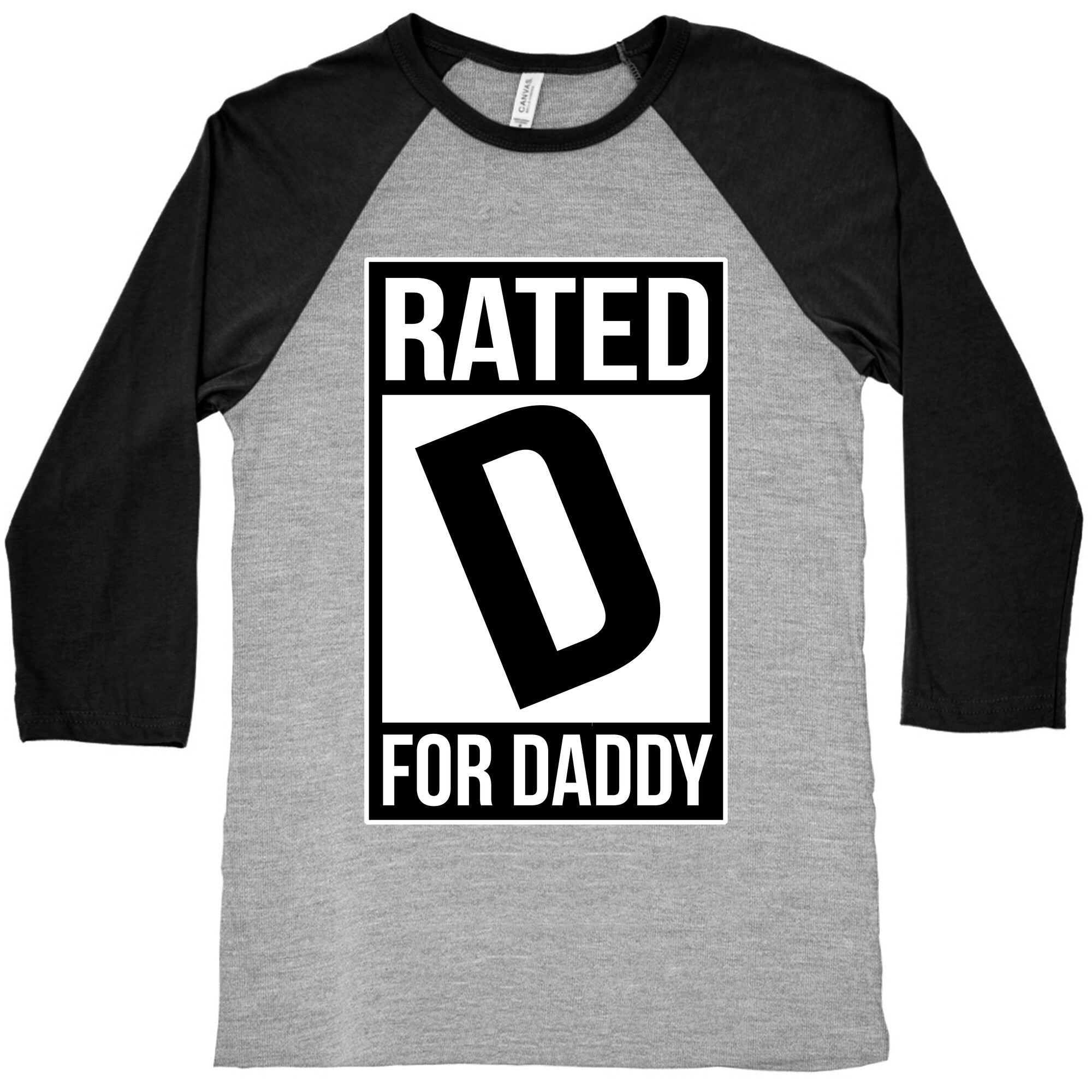 Rated D For DADDY Baseball Tee