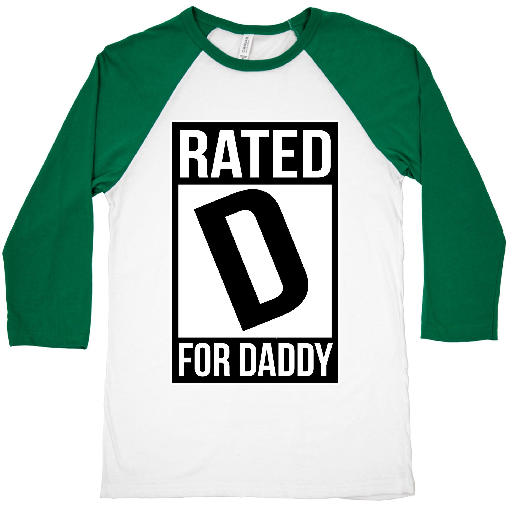 Rated D For DADDY Baseball Tee