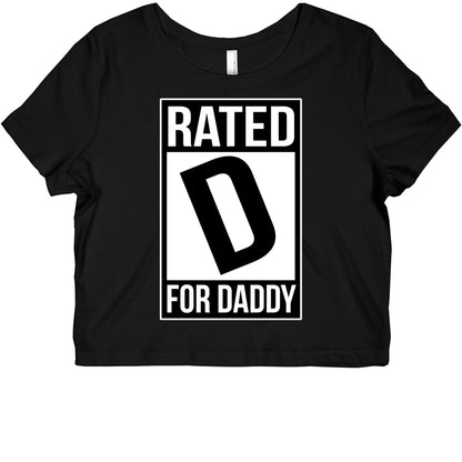 Rated D For DADDY Graphic Baby Tee