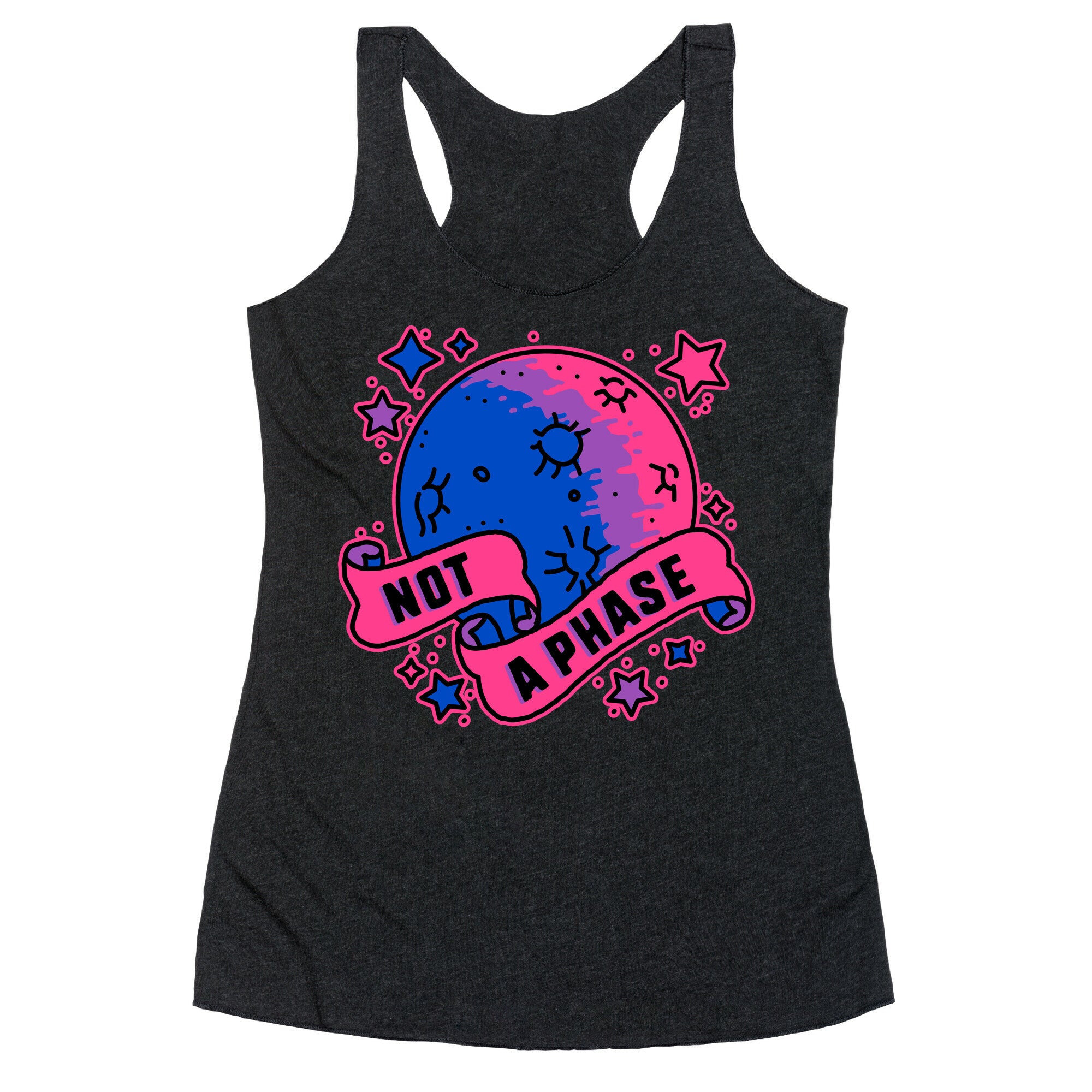 Not a Phase Bi Moon Racerback Tank