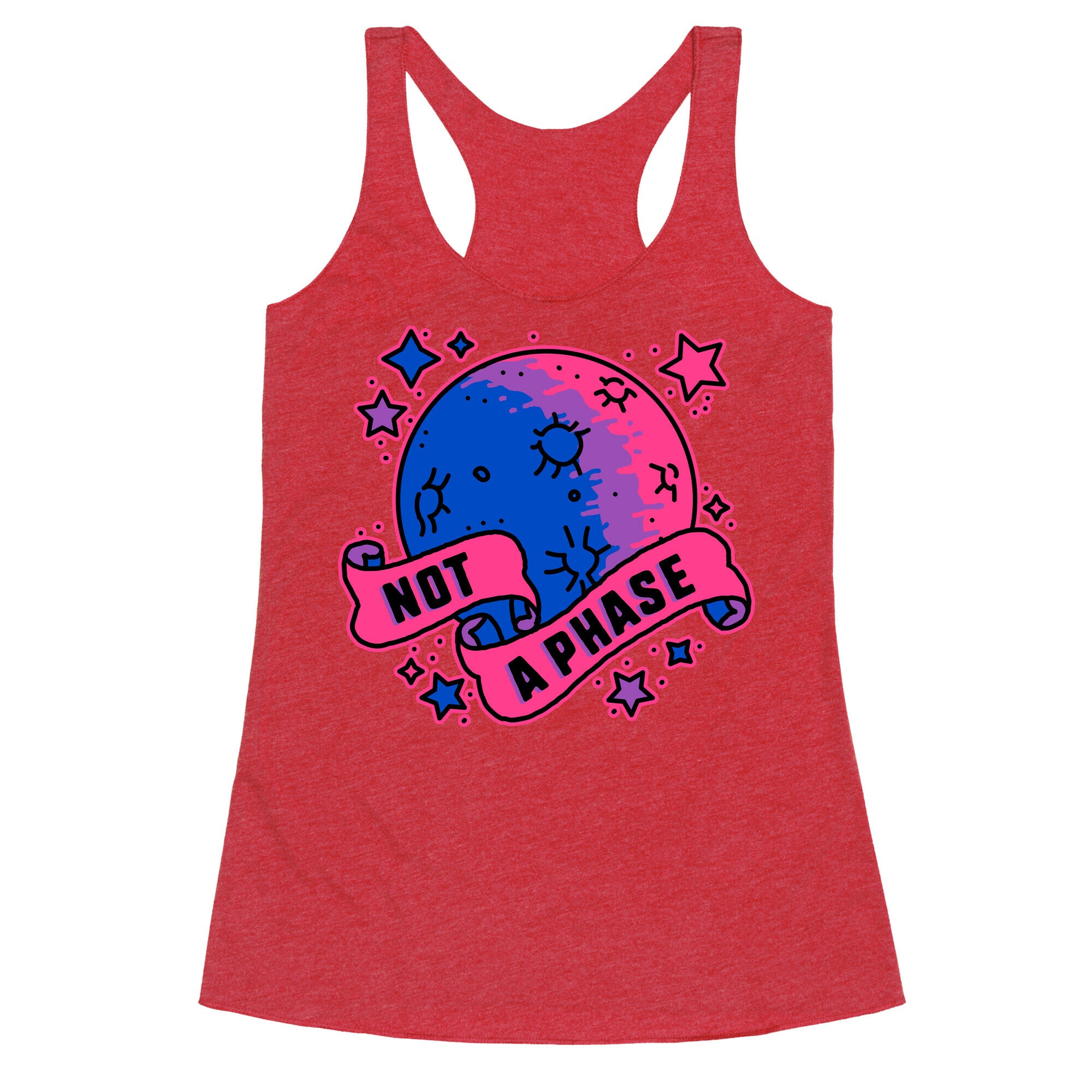 Not a Phase Bi Moon Racerback Tank