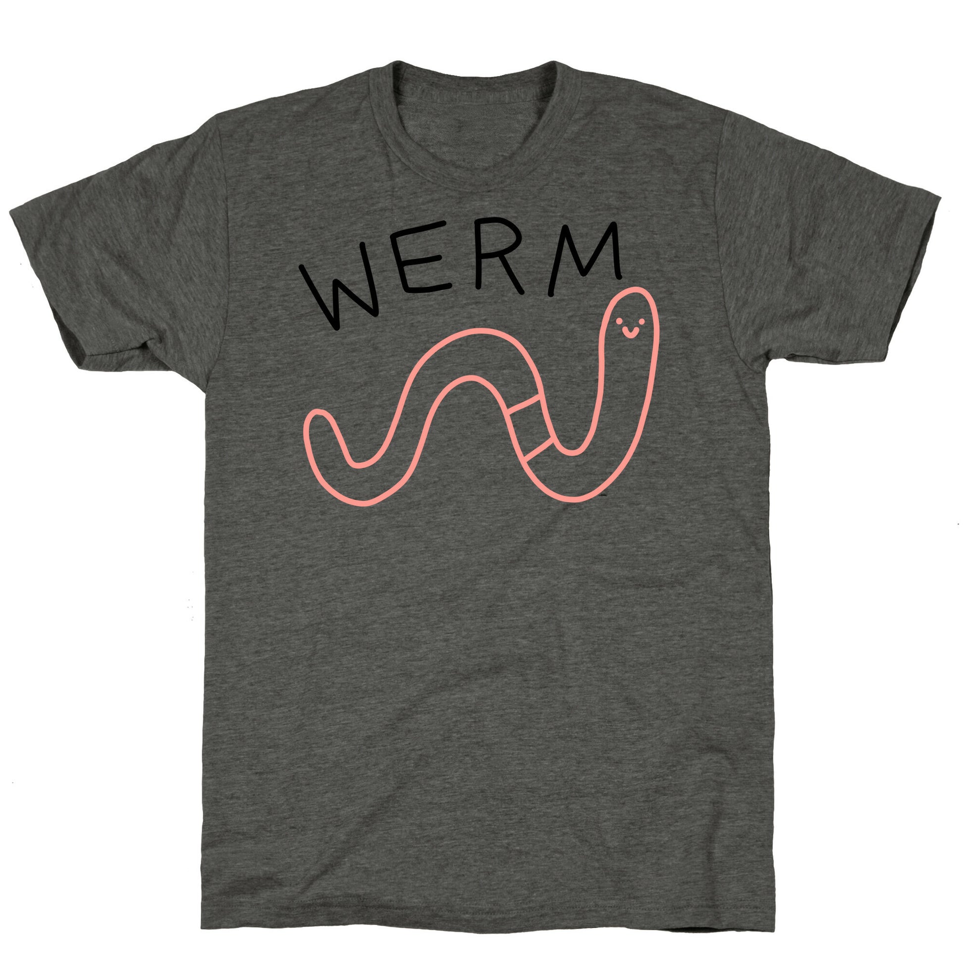 Werm Derpy Worm Unisex Triblend Tee