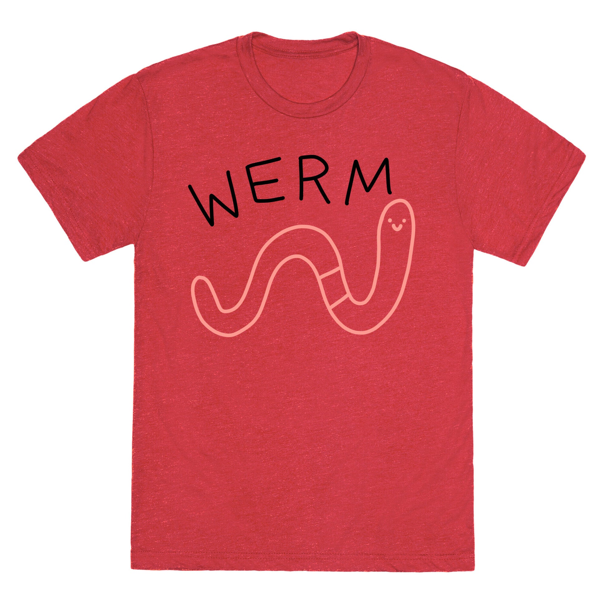 Werm Derpy Worm Unisex Triblend Tee
