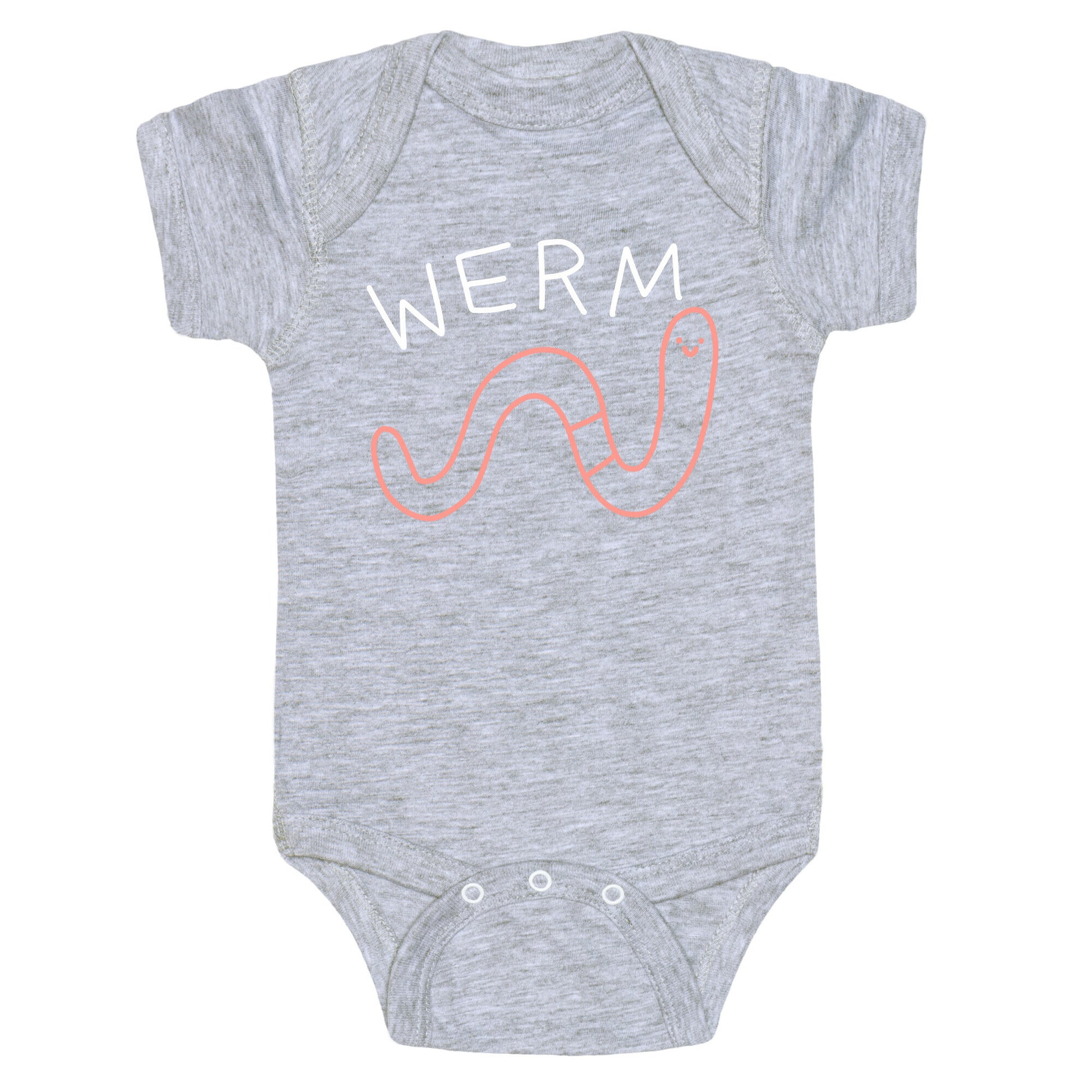 Werm Derpy Worm Baby One Piece
