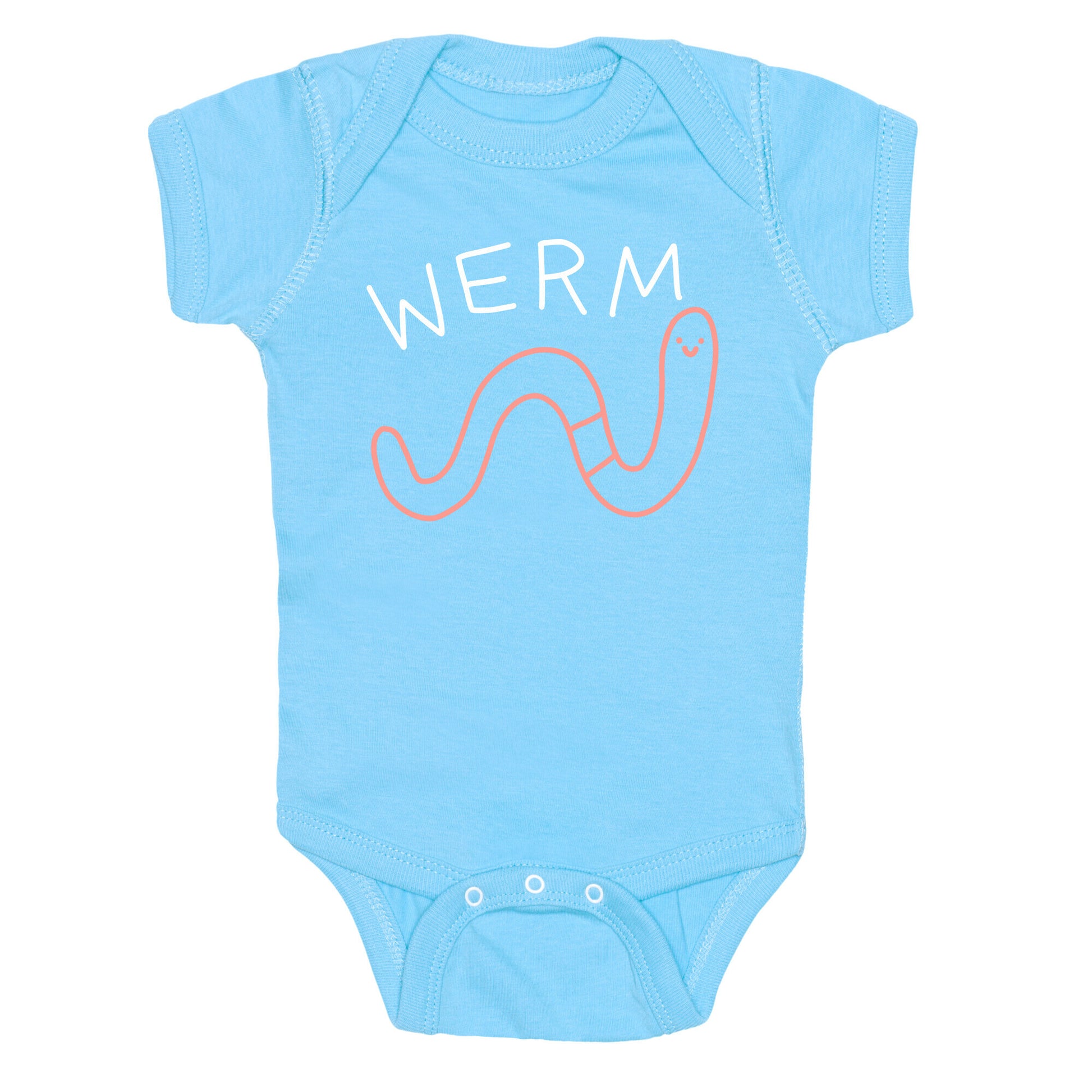 Werm Derpy Worm Baby One Piece