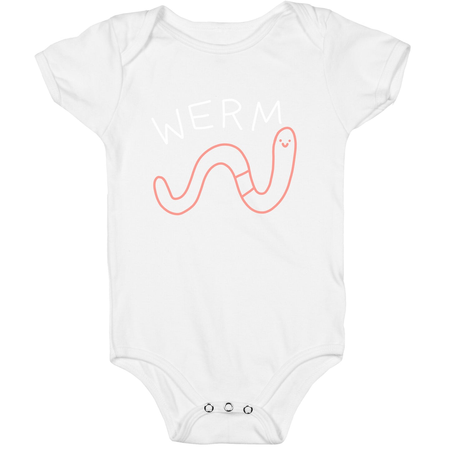 Werm Derpy Worm Baby One Piece