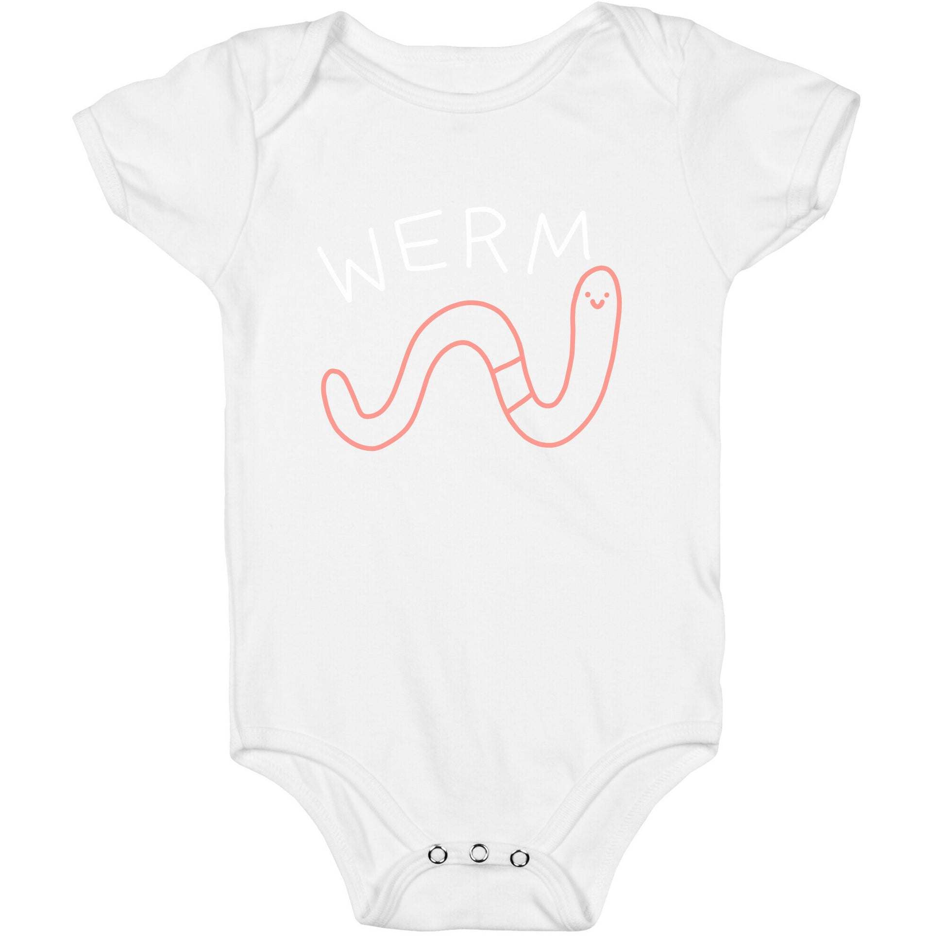 Werm Derpy Worm Baby One Piece