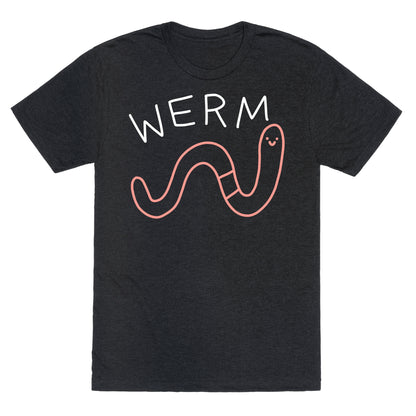Werm Derpy Worm Unisex Triblend Tee