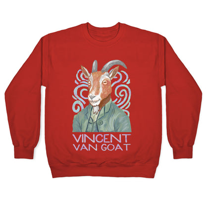 Vincent Van Goat Crewneck Sweatshirt
